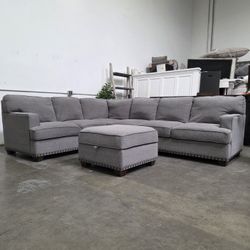 3pc Sectional With Ottoman-Free Delivery‼️