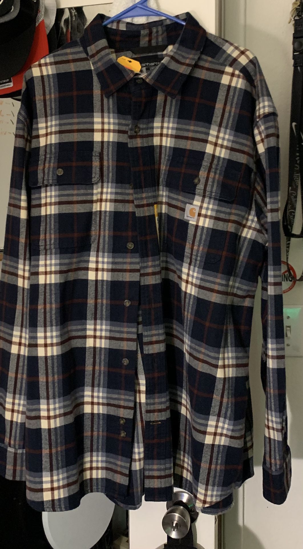 Carhartt XL Flannel Plaid Shirt