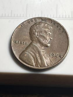 1964 / 1963 D Penny