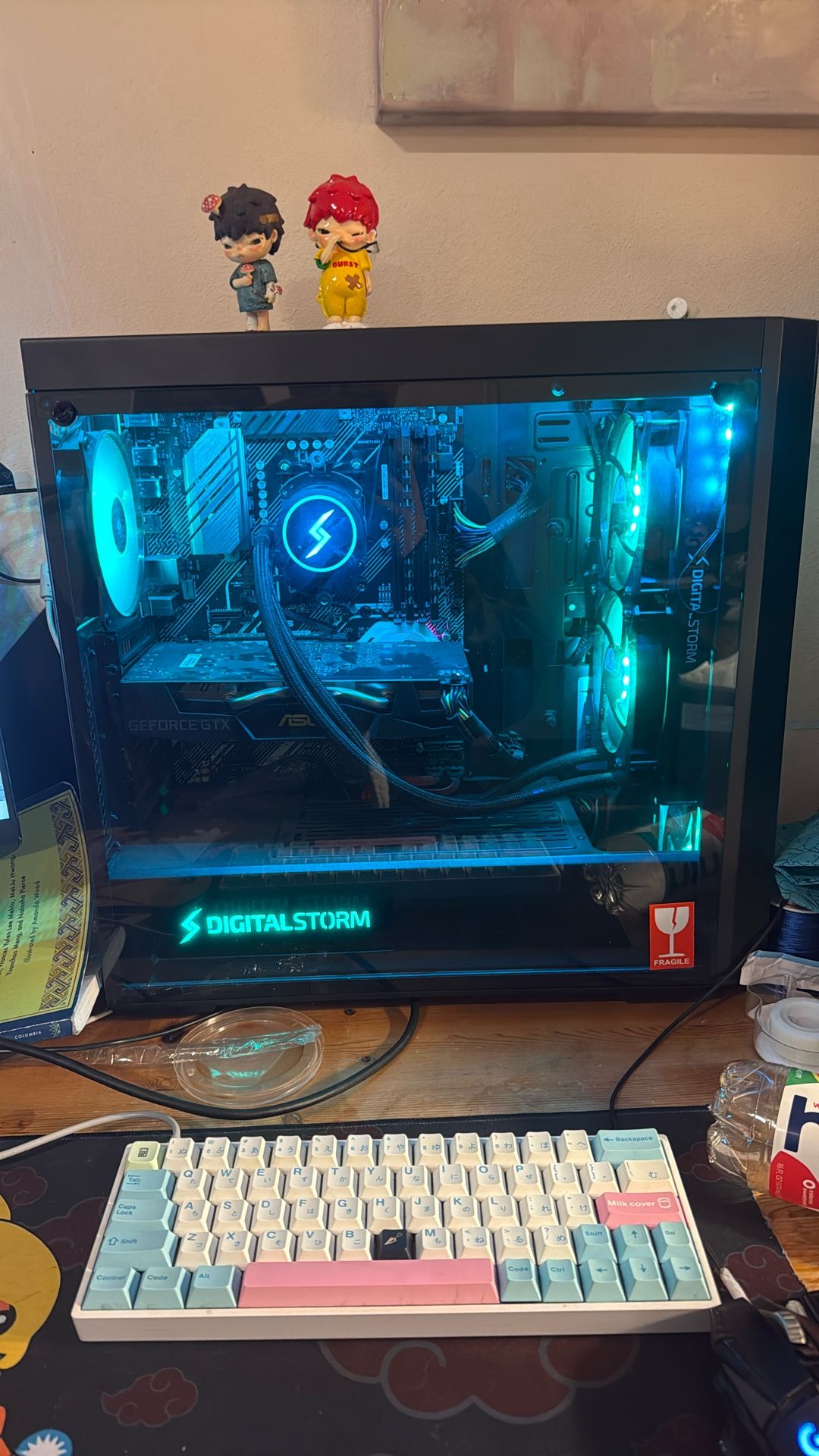 Digital storm Pc, with skyloong keyboard