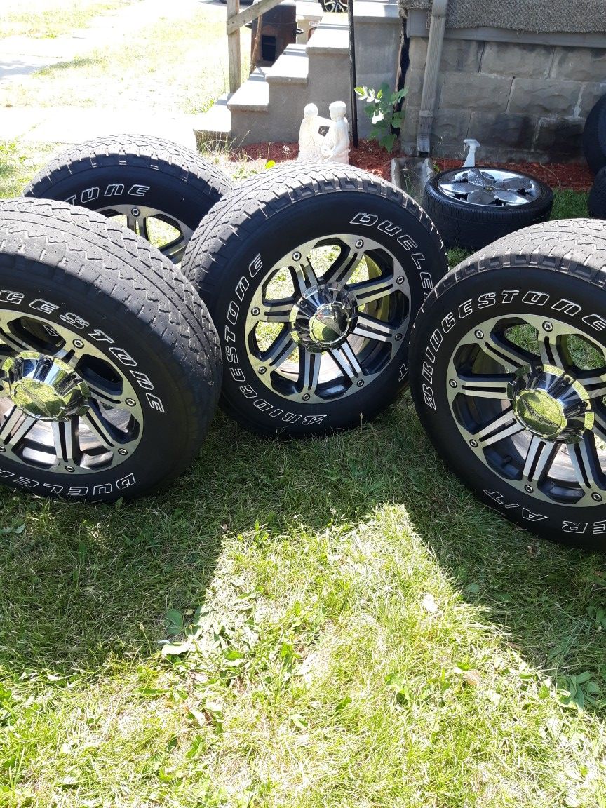 18s inch tires gmc Chevy 6 lug rims
