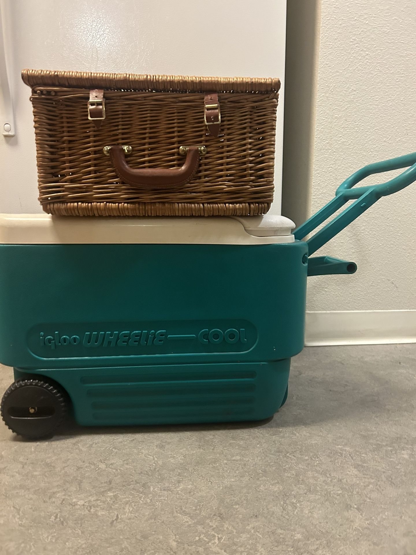 IGLOO ICE CHEST & PICNIC BASKET