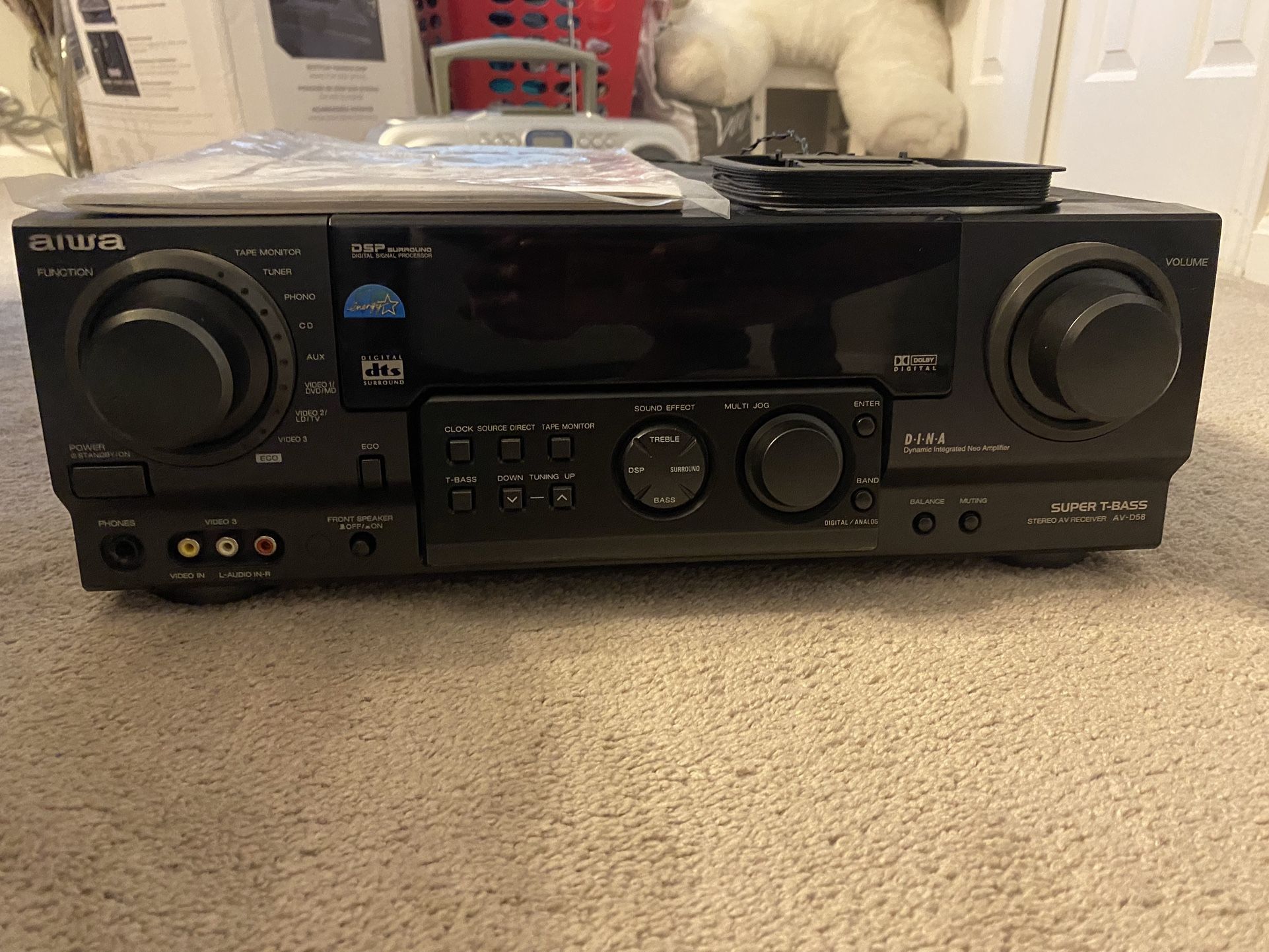 Aiwa  AV-D58 Stereo Receiver