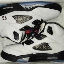 Jordan 5 Retro PARIS Saint-Germaine White 9.5 