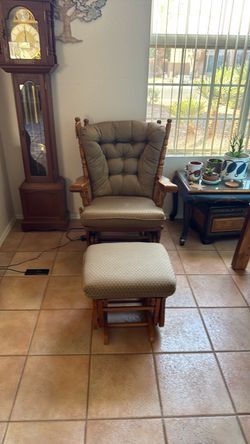 Rocker and ottoman