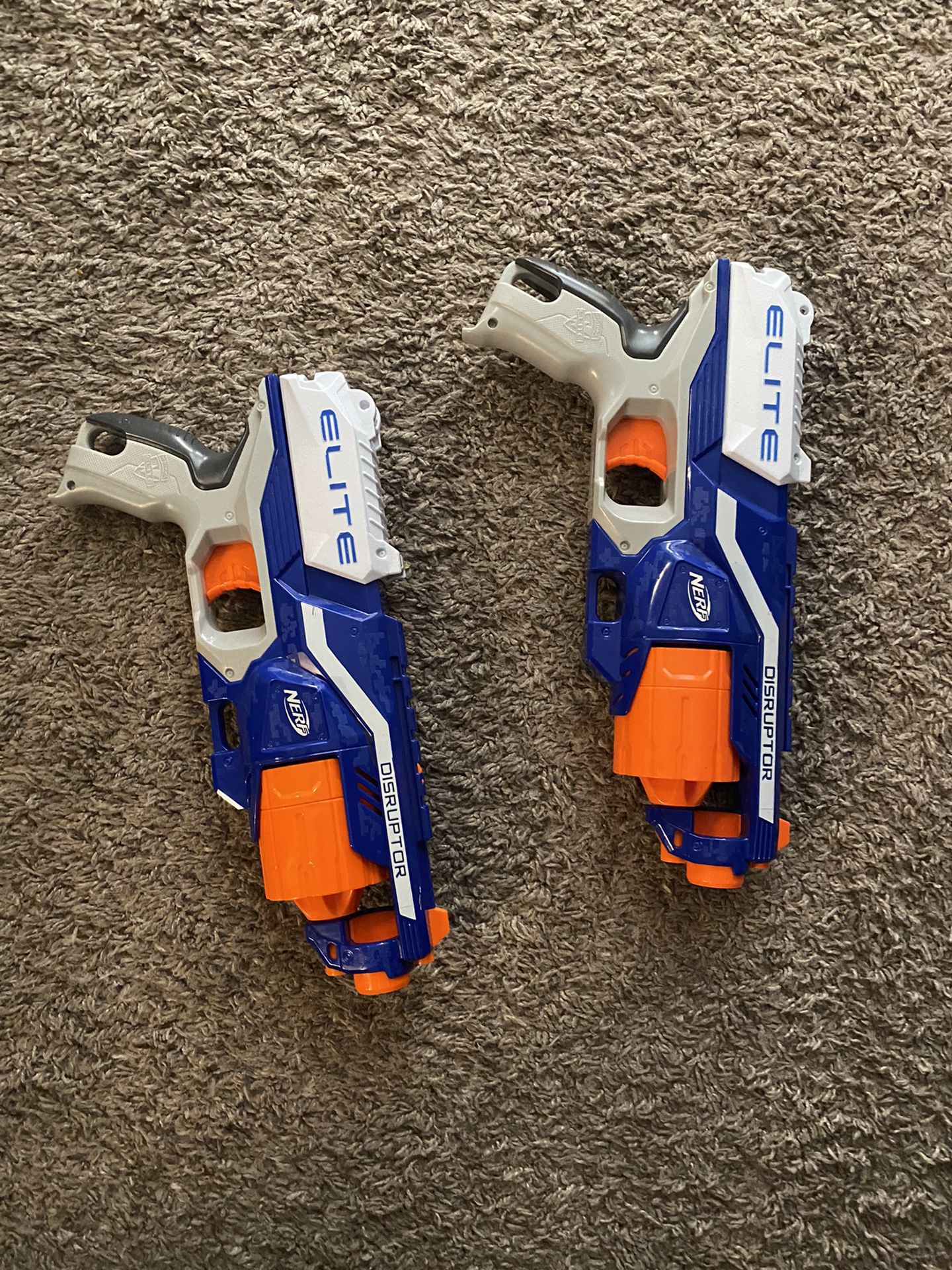 2 Nerf Elite Guns