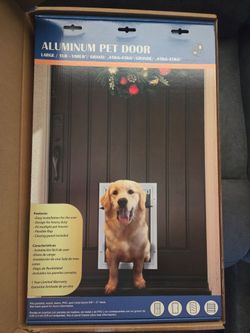 Large dog door