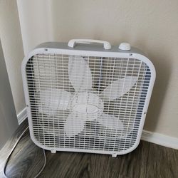 Lasko Box Fan Good Brand.. Haven't Had It Very Look Or Used It Much