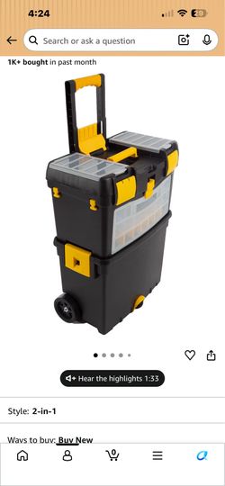Rolling Tool Storage