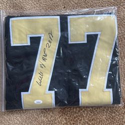 Willie Roaf Signed HOF Inscribed Jersey