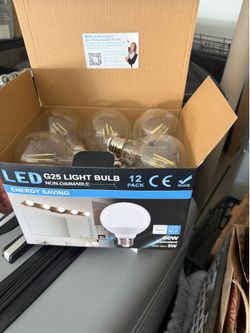 10 pack of LED lightbulbs