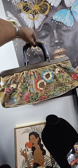 Beaded Unique Handbag