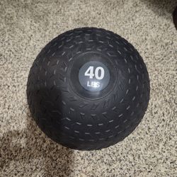 Fitness Rubber Tread Slam Ball 40lb