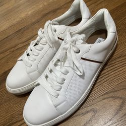 Steve Madden Men’s P-COOPR Court Sneakers White Casual Shoes 12Min