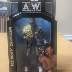 AEW Kenny Omega Unmatched Series 5 #36 Jazwares Wrestling Action Figure Elite