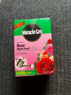 Miracle Grow For Roses Never Opened