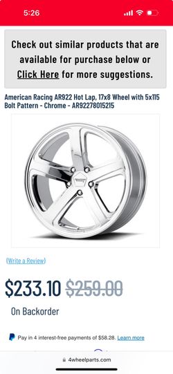 American Racing Rims