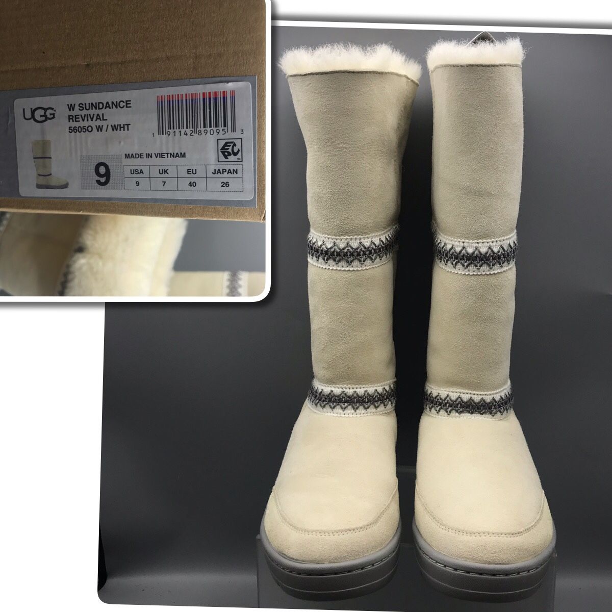 Ugg Sundance Revival Women's Warm Boots 9