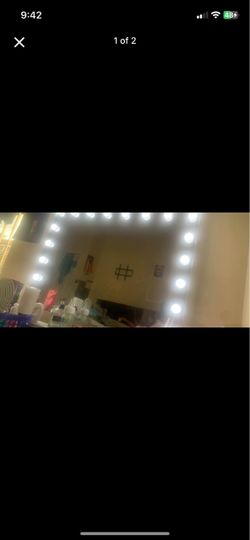 3 color mirror + Bluetooth speaker