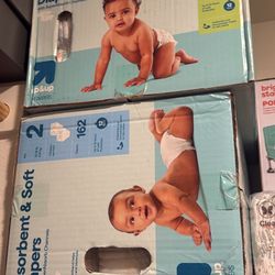 Diapers & Baby Girl Clothes 