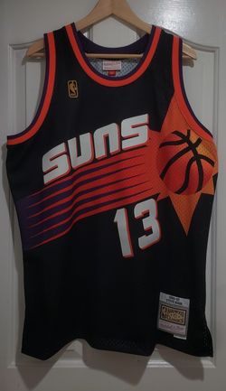 Phoenix Suns Steve Nash NBA Mitchell & Ness Hardwood Classics Swingman Jersey Men's Size XL Authentic