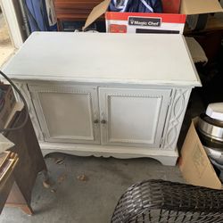 Beautiful Shabby Chic Armoire Coffee/wine Bar  