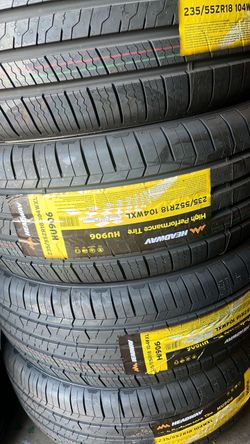 235 55 18 new tires