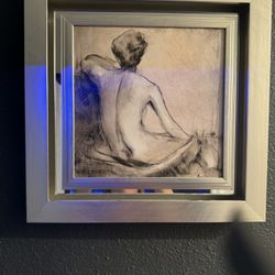 Glass Mirrored Wall Art