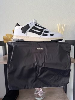 Amiri Skel Low-Top Sneakers White Black