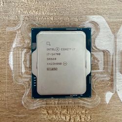 Intel Core i7-14700 Desktop Processor, i7 14700, LGA 1700 CPU.