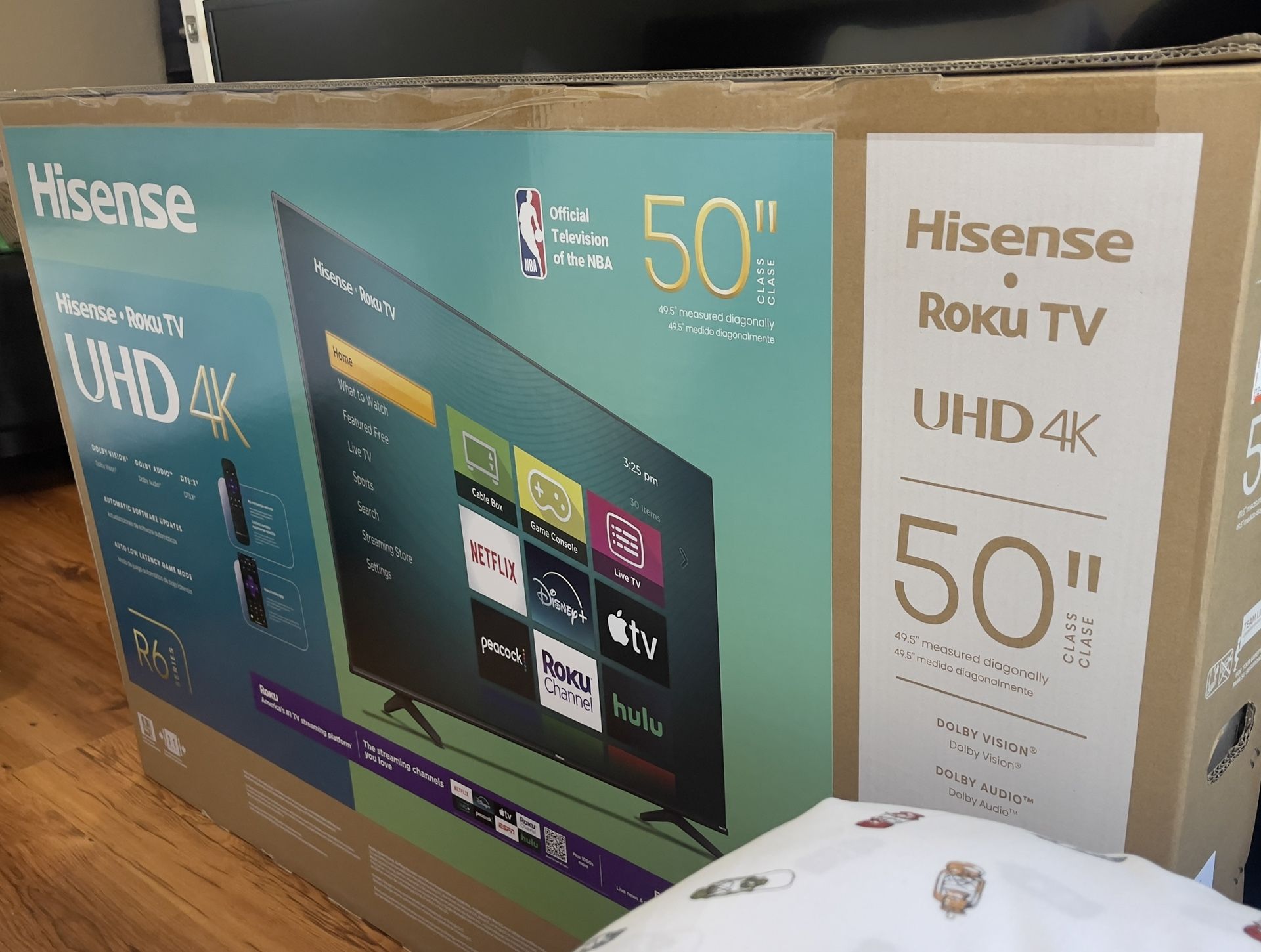 Hisense 4k 50” Inch Brand New (2024)