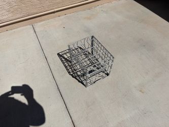 1959 Carnation Dairy vintage metal milk crate antique