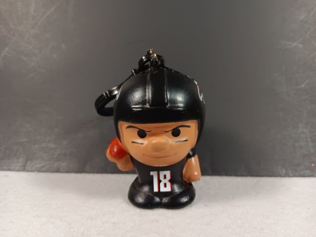 NFL 2025 Squeezy Mates, 2.5” Keychain, Atlanta Falcons Kirk Cousins # 18