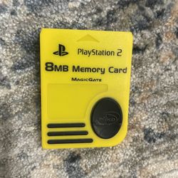 PS2 Memory Card 8MB