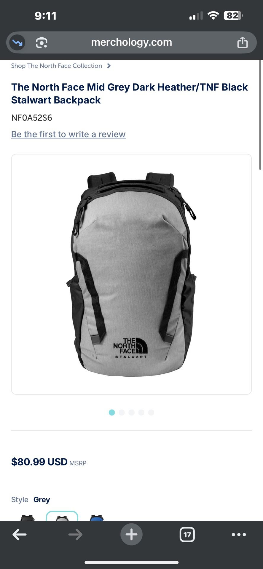 North Face Backpack