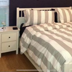 Complete Bedroom set and mattress - IKEA dresser & Beautyrest AirCool