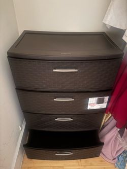 Sterilite Tall 4 Drawer Unit