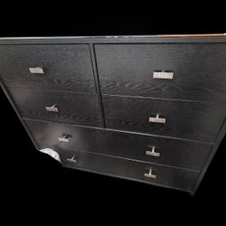 Dresser, TV Table And Lamp