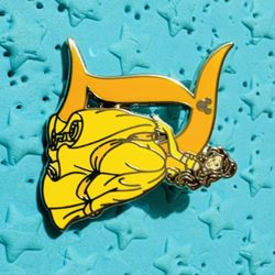 Belle Disneyland D Pin