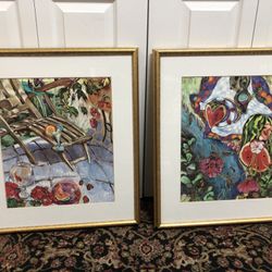 Paintings In Beautiful Gold Frames