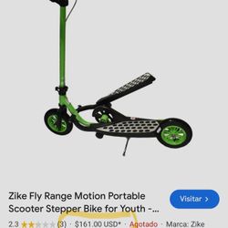 Both For $60 Zike Fly Range Motion Portable . Scooter Stepper Bike
