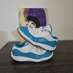 Size 10c - Kids 'Aqua Safari' Jordan 11's - $38