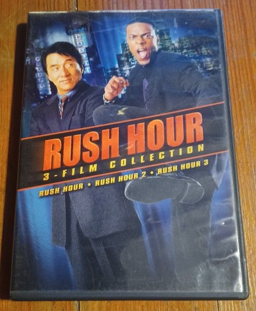 Rush Hour 3 Film Collection Jackie Chan Chris Tucker Friday