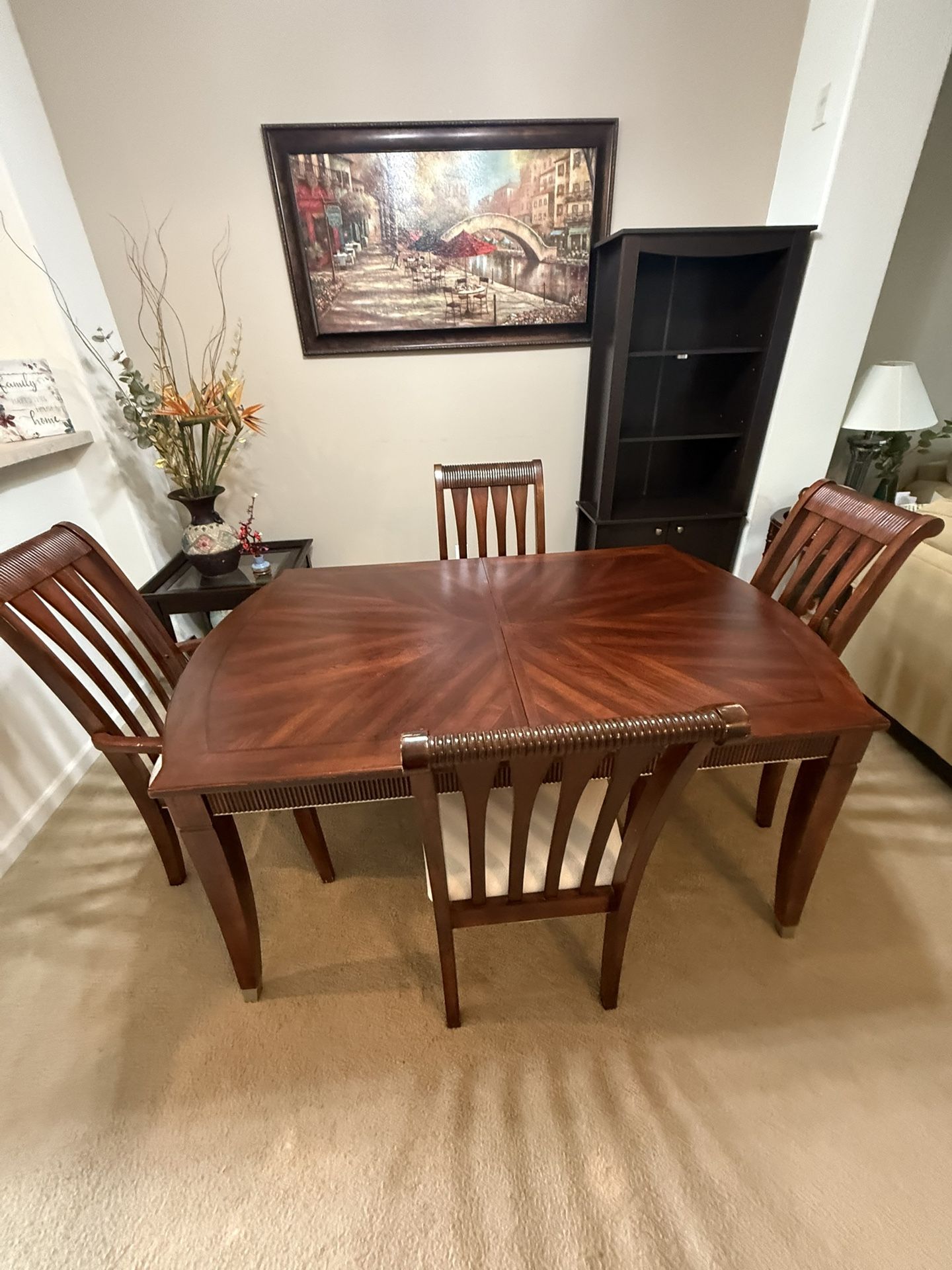 Dining Table And China Buffet Set 