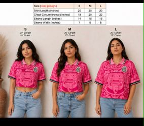 Women mexico jersey (crop top)