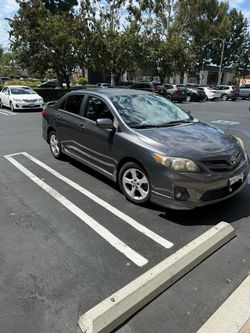 2013 Corolla S Sedan Grey