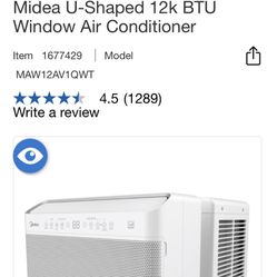 Air Conditioning Window Unit 