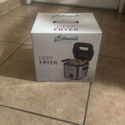 Eternal Living Deep Fryer 1.5L (120v 60hz 800w) Stainless Steel