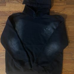 AMIRI BLACK HOODIE SIZE L