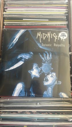 Midnight - Satanic Royalty Purple Splatter Vinyl LP Punk Metal Thrash Black Metal